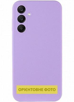 Чехол silicone cover lakshmi full camera (aaa) для samsung galaxy a12 сиреневый / dasheen 2