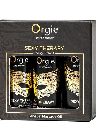 Набір масажних олій orgie – sexy therapy mini size collection (3х30 мл)