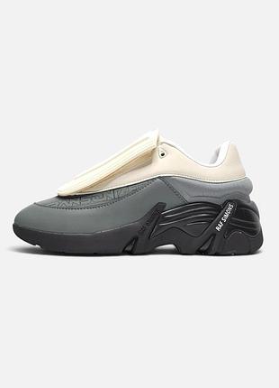 Кроссовки raf simons antei • graphite / cream 10