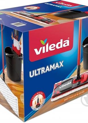 Швабра та відро vileda ultramax 2в1