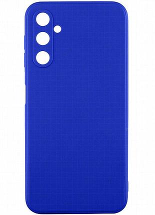 Силиконовый чехол candy full camera для samsung galaxy a18 / a17 синий / dark blue