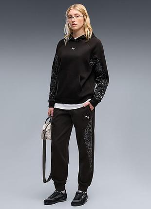 Жіночий спортивний костюм puma sport animal fleece women худі 694007-01 штани 637612-01 розмір: м