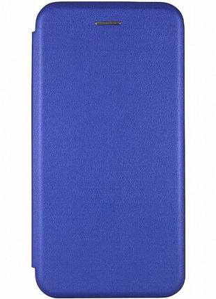 Кожаный чехол-книжка classy для oppo a60 4g синий