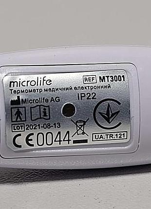 Медицинский термометр б/у microlife mt 3001 8