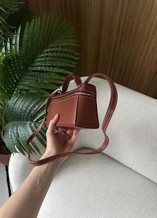 Сумка extra bag 19 ginger leather 4