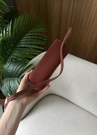 Сумка extra bag 19 ginger leather 6