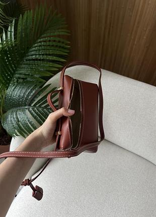 Сумка extra bag 19 ginger leather 8