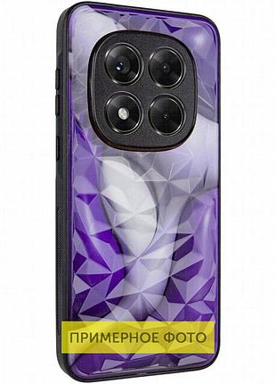 Tpu+pc чехол prisma bubblegum для xiaomi redmi note 14 4g (int. version) 3d blue