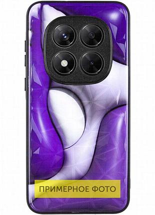 Tpu+pc чехол prisma bubblegum для xiaomi redmi note 14 4g (int. version) 3d blue 2
