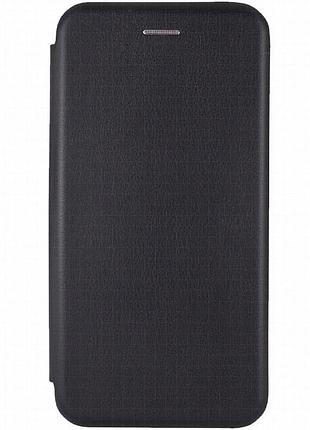 Кожаный чехол-книжка classy для infinix hot 60 pro+ черный