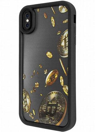 Tpu чехол prestige для apple iphone x / xs (5.8") coins