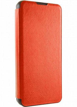 Кожаный чехол-книжка belora для tecno spark go 2025 red