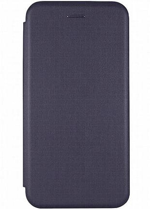 Кожаный чехол-книжка classy для tecno pova neo 3 (lh6n) темно-синий