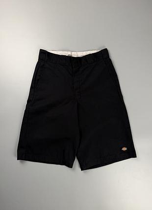 Шорти dickies loose fit work shorts чорні шорти дікіс скейт workwear