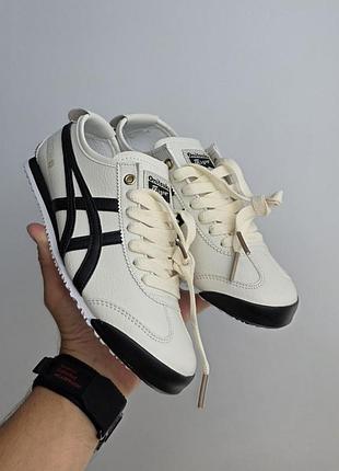 Кроссовки asics onitsaka tiger mexico 66 • beige / gold