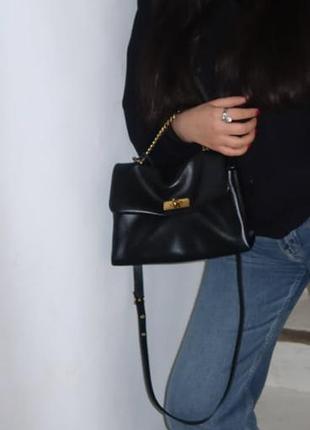 Сумка для жінок charles & keith чорна