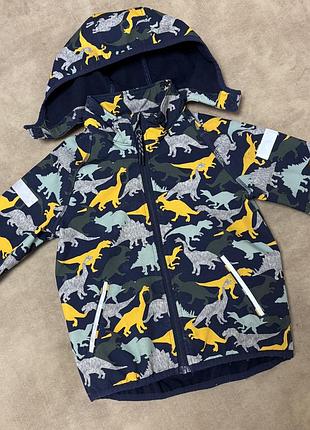 Вітровка для хлопчика h&m з принтом динозаврів