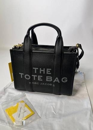 Сумка marc jacobs mini traveler tote чорна