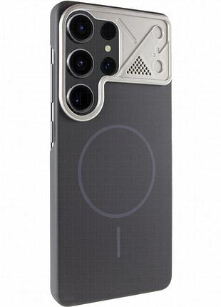 Чехол pc synq with magnetic fit для samsung galaxy s25 ultra midnight blue