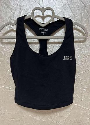 Черный топ sporty &amp; 97