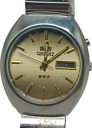 Наручные часы б/у orient 21 jewels 469a09-8b