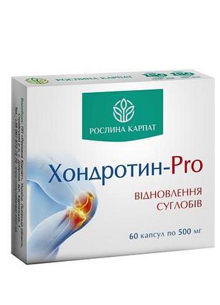 Хондротин pro рослина карпат 60 капсул
