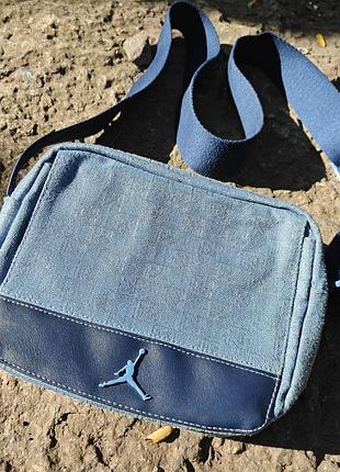 Сумка-мессенджер air jordan monogram blue