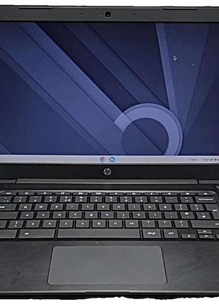 Ноутбук б/у hp chromebook 14-db0003na (amd dual-core a4-9120 @ 2.2ghz/ram 4gb/emmc 32gb/amd radeon r2 series)