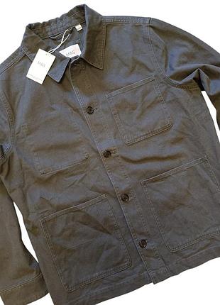 Куртка marks & spencer pure cotton chore jacket (xl) 3