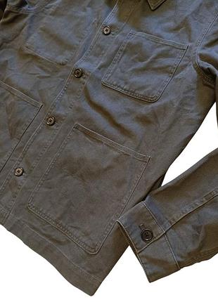 Куртка marks & spencer pure cotton chore jacket (xl) 4