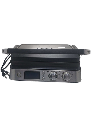 Електричний гриль шашличниця б/у delonghi multigrill cgh1012d