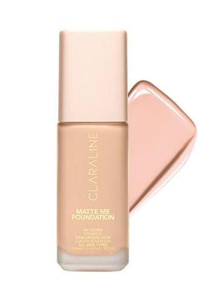 Матирующая тональная основа claraline m10 light pink 44 мл