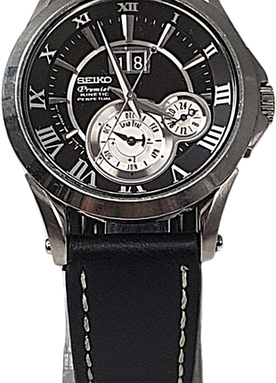 Наручные часы б/у seiko premier kinetic perpetual 7d56-0aa0