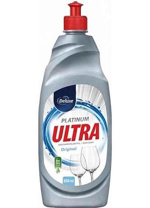 Бальзам для миття посуду 850мл ultra platinum original алое вера тм deluxe
