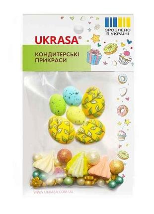 Набор украшений пишени, безе и посыпка микс тм украса