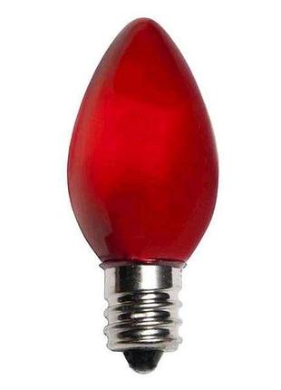 Лампа червона на світильник e12 220-240v тм китай