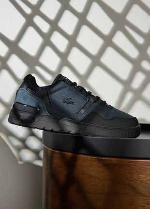 Чоловічі кросівки lacoste t-clip winter gtx navy black 8