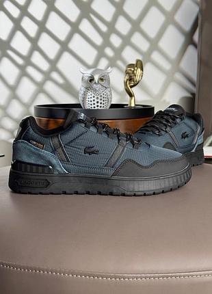 Чоловічі кросівки lacoste t-clip winter gtx navy black 9