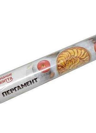 Пергамент для выпечки 100м белый 42см втулка тм вкусная жизни
