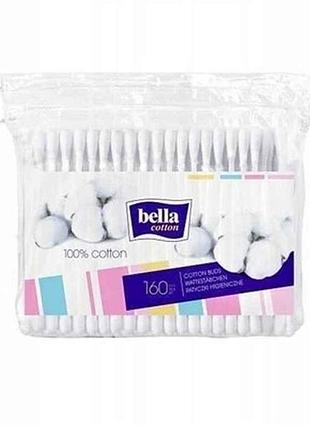 Ватные палочки 160шт гигиеничные соton тм bella