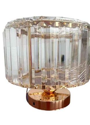 Кришталева стельова люстра crystal ceiling light lg1313 gold арт.123 тм amazon