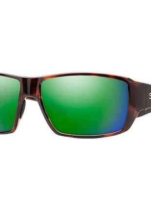 Окуляри сонцезахисні smith optics guide`s choice tortoise polar green mirror (20494708662ui)