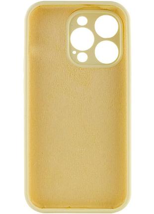 Чохол silk full camera protective (aa) no logo для apple iphone 15 pro (6.1") 3