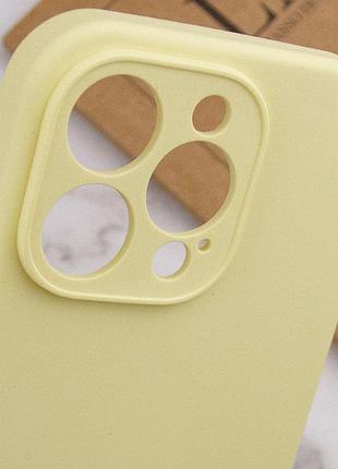 Чохол silk full camera protective (aa) no logo для apple iphone 15 pro (6.1") 6