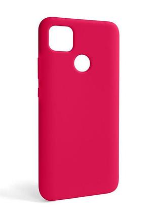 Силіконовий чохол для xiaomi redmi 9c рожевий накладка для смартфона з відкритою камерою без логотипу sku_stcom_2710000242628