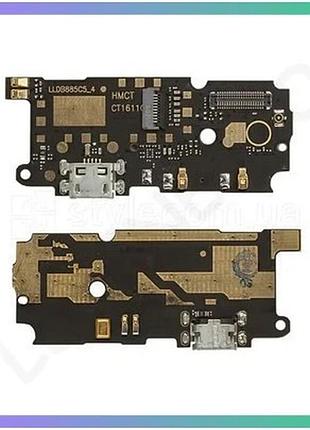 Шлейф нижняя плата для xiaomi redmi note 4 с разъемом питания и микрофоном high quality sku_2710000131 sku_stcom_2710000131885