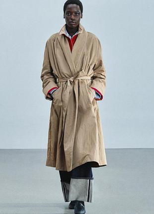 Длинный тренч zw collection с поясом