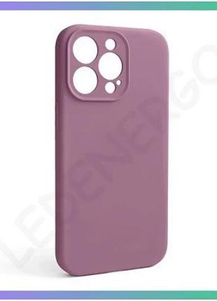 Чехол full silicone case для apple iphone 13 pro бордовый закрытая камера силиконовая накладка без лог sku_stcom_2710000256182