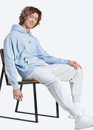 Молодіжне худі чоловіче adidas m оригінал sky blue