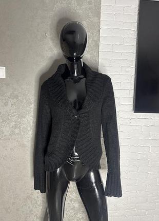 Мохерова кофта кардиган h&m. l